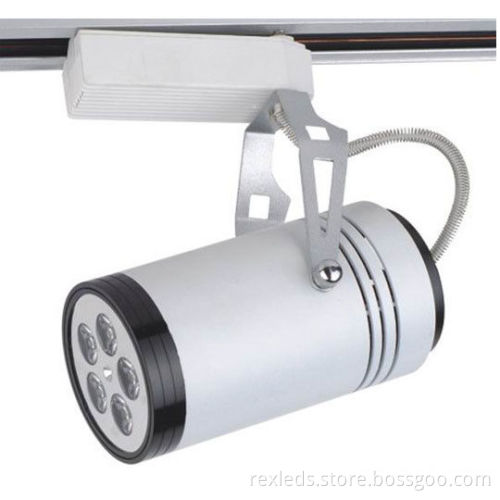5pcs 1w Led Ceiling Light Rex-tr01, Energy Saving Led Track Lighting Fixtures, 450~500lm